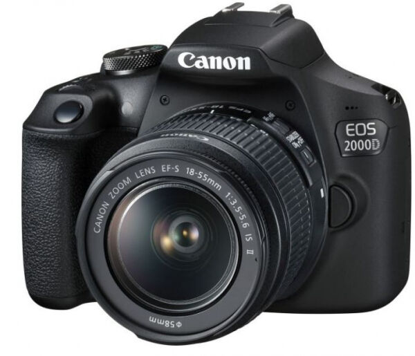 Canon EOS 2000D Kit + Objektiv EF-S 18-55 IS II