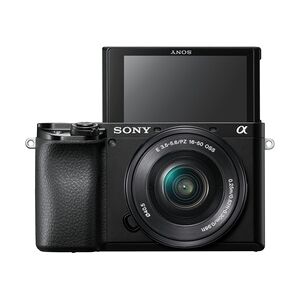 Sony α 6100 + 16-50mm MILC 24,2 MP CMOS 6000 x 40000 Pixel Schwarz