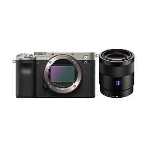 Alpha ILCE-7C silber + Sony ZEISS SEL Sonnar T* FE 55mm   200,00€ Sommer Cashback   100,00€ Welcome to Alpha-Bonus 2.099,00€ Effektivpreis