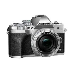 Olympus OM-D E‐M10 Mark IV + ED 14-42mm F3.5-5.6 EZ 4/3 Zoll MILC 20,3 MP Live MOS 5184 x 3888 Pixel Silber