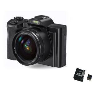 INF Digitalkamera 5K 48MP 16 x zoom 3,5-tommer skærm, autofokus, anti-ryst