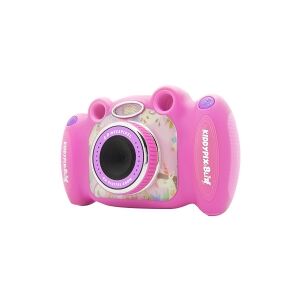 Easypix Kiddypix Blizz - Digitalkamera - kompakt - 2.0 MP / 8.0 MP (interpoleret) / 30 fps - pink