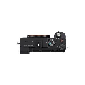 Sony a7C ILCE-7C - Digitalkamera - spejlløst - 24.2 MP - Full Frame - 4K / 30 fps - kun kamerahus - trådløst netværk, NFC, Bluetooth - sort