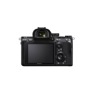 Sony a7 III ILCE-7M3 - Digitalkamera - spejlløst - 24.2 MP - Full Frame - 4K / 30 fps - kun kamerahus - Wi-Fi, NFC, Bluetooth