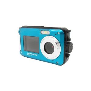 Easypix GoXtreme Reef - Digitalkamera - kompakt - 8.0 MP / 24.0 MP (interpoleret) - 1080p - undervands op til 3 m - blå