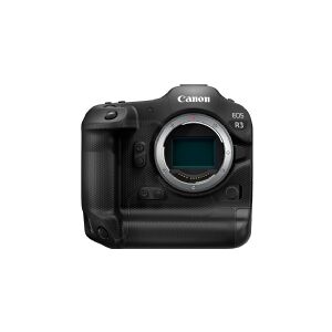 Canon EOS R3, 24,1 MP, 6000 x 4000 pixel, CMOS, 6K Ultra HD, Berøringsskærm, Sort