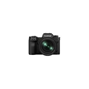 Fujifilm X -H2 + XF16-80mmF4 R OIS WR, 40,2 MP, 6864 x 5152 pixel, X-Trans CMOS 5 HR, 8K Ultra HD, Berøringsskærm, Sort