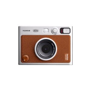 Fujifilm Instax mini Evo - Digitalkamera - kompakt med hurtigfotoprinter - Bluetooth - brun