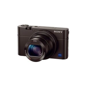 Sony Cyber-shot DSC-RX100 III - Digitalkamera - kompakt - 20.1 MP - 2.9x optisk zoom - Carl Zeiss - Wi-Fi, NFC - sort