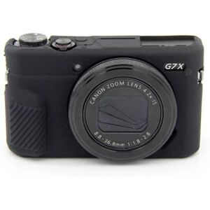 Generic Canon PowerShot G7X MarkII blød silikone beskyttende etui - Sort Black