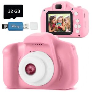 Børnekamera Børn Digitalkameraer Videokamera Småbørnskamera Pink