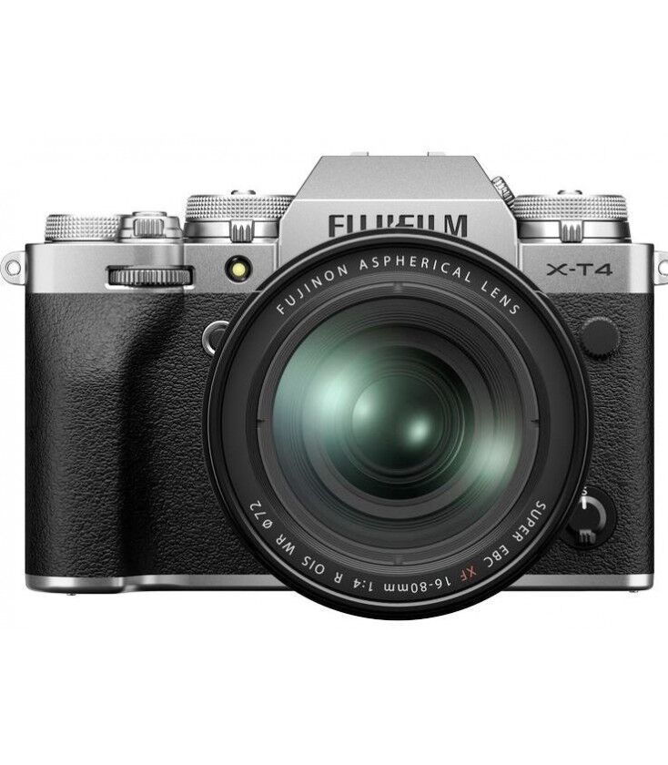 Fujifilm X-t4 +xf 16-80mm F/4 R Ois Wr - Plata