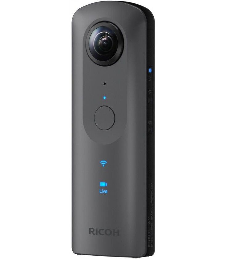 Ricoh Theta V Camara 360º 4k - Gris