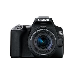Canon EOS 250D + EF-S 18-55mm f/4-5.6 IS STM Kit d'appareil-photo SLR 24,1 MP CMOS 6000 x 4000 pixels Noir - Neuf - Publicité