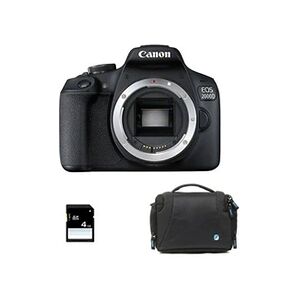 Canon appareil photo reflex eos 2000d nu + sac + sd 4go - Publicité