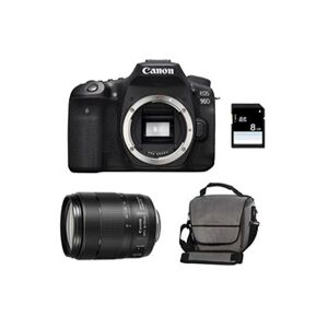 Canon EOS 90D + 18-135 IS USM + Sac + SD 8Go - Publicité