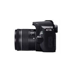 Canon EOS 250D - Appareil photo numérique - Reflex - 24.1 MP - APS-C - 4K / 25 pi/s - 3x zoom optique objectif EF-S 18-55 mm III - Wi-Fi, Bluetooth - noir - Publicité