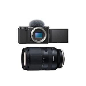 Sony appareil photo hybride alpha zv-e10 noir + tamron 18-300 vc noir - Publicité
