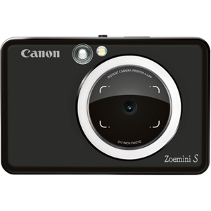 Canon Zoemini S noir et imprimante portable - Publicité