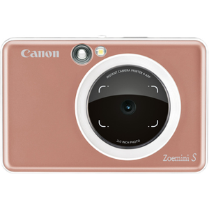 Canon Zoemini S rose et imprimante portable - Publicité