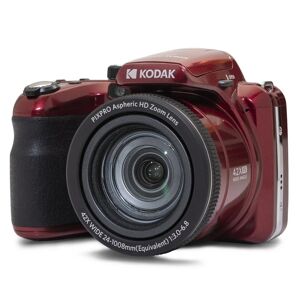Kodak Pixpro Astro Zoom AZ425 - Appareil Photo Numerique Bridge, Zoom optique 42X, Grand angle de 24 mm, 20 megapixels, LCD 3, Video Full HD 1080p, Batterie Li-ion - Rouge - Neuf