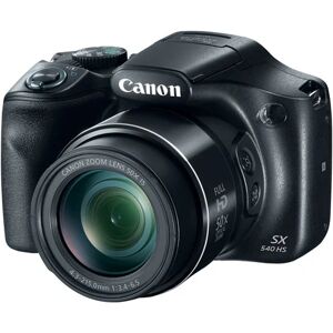 Canon PowerShot SX540 HS 1/2.3  Appareil photo Bridge 20,3 MP CMOS 5184 x 3888 pixels Noir - Reconditionné - Publicité