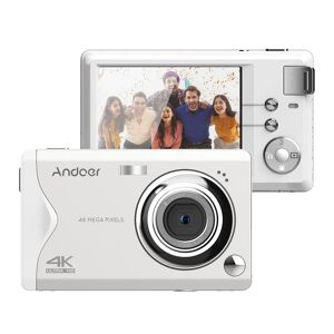 Andoer 3,0 pouces TFT appareil photo numérique portable 48MP 4K Ultra HD 16X Zoom mise au point automatique retardateur visage - Publicité