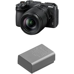 Nikon Z 30 + NIKKOR Z DX 18-140 VR, Appareil Photo Hybride capteur DX (20,9 MP, 4K UHD 30p ou Full HD 120p, Rafale 11 + Batterie Li-ION EN-EL25a pour Hybride Z30, Z50 et Z FC - Publicité