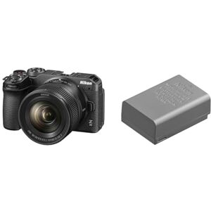 Nikon Z 30 + NIKKOR Z DX 12-28 PZ, Appareil Photo Hybride capteur DX (20,9 MP, 4K UHD 30p ou Full HD 120p, Rafale 11 + Batterie Li-ION EN-EL25a pour Hybride Z30, Z50 et Z FC - Publicité