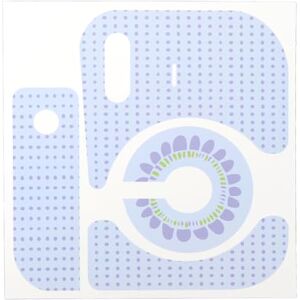 Annadue 4 Feuilles D'autocollants pour Instax Mini12, 4 Pièces D'autocollants de Protection à Motif de Tournesol à Pois, Autocollant de Corps Créatif en PVC pour la Décoration D'appareil - Publicité