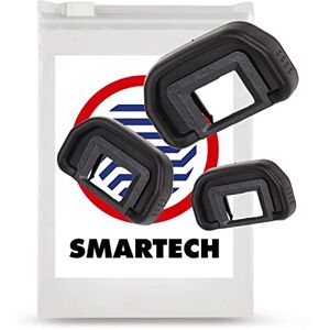 Smartech Oeilleton pour Canon Type EB : EOS 6D 70D 7D 90D 60D 5D Mark II et III 550D 200D 760D 1DX 600D Viseur en Caoutchouc Lot de 3 - Publicité