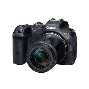 Canon EOS R7 Appareil Photo Hybride Format APS-C 32 Mpixels + Objectif  RF-S 18-150mm F3.5-6.3 is STM Noir - Publicité
