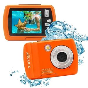 Easypix Aquapix W2024 Splash Orange Appareil Photo numérique 16 Mill. Pixel Orange étanche - Publicité