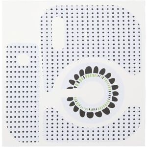 Annadue 4 Feuilles D'autocollants pour Instax Mini12, 4 Pièces D'autocollants de Protection à Motif de Tournesol à Pois, Autocollant de Corps Créatif en PVC pour la Décoration D'appareil - Publicité