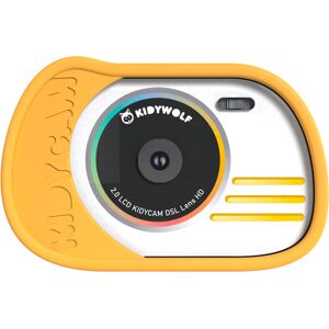 KIDYWOLF Appareil photo numerique et video Kidycam Waterproof orange