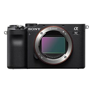 Sony Appareil Photo Plein Format Compact Alpha 7C in Noir