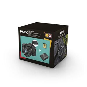 Pack Fnac Hybride Panasonic Lumix G80 Noir + G14-140mm f/3,5-5,6 + 2ème batterie + Carte SD 16 Go Noir Noir - Publicité