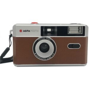 AGFAPHOTO Appareil Photo Argentique Réutilisable 35mm Marron