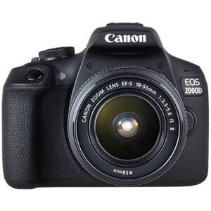 Canon Eos 2000D + EF-S 18-55 IS II
