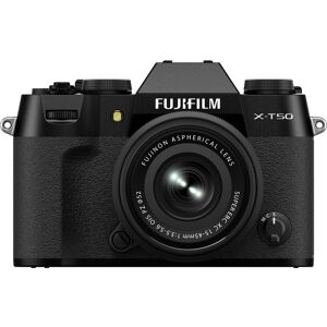 Fujifilm X-T50 + XC 15-45mm Noir - Publicité