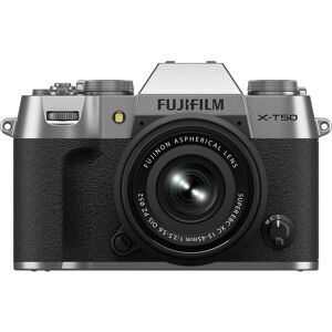 Fujifilm X-T50 + XC 15-45mm Silver - Publicité