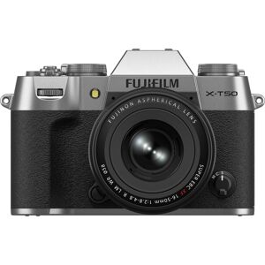 Fujifilm X-T50 + XF 16-50mm Silver - Publicité