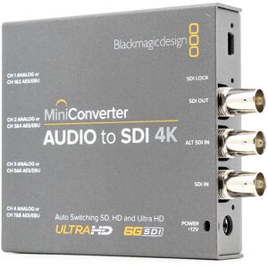 Occasion Blackmagic Design Mini Converter Audio to SDI 4K