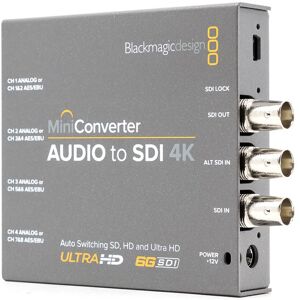 Occasion Blackmagic Design Mini Converter Audio to SDI 4K