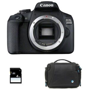 Canon EOS 2000D Nu Garanti 3 ans + Sac + SD 4Go - Publicité