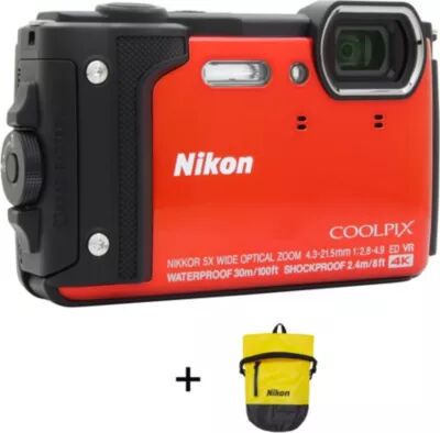 Nikon Compact NIKON Coolpix W300 Orange + Sac