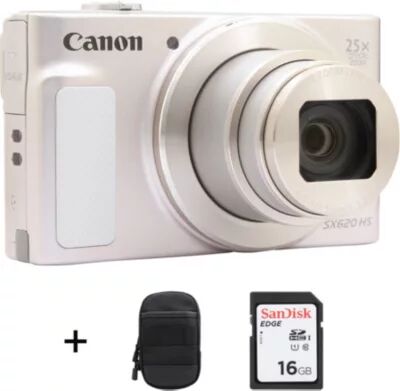 Canon APN CANON SX620 HS Argent et Blanc + Etu