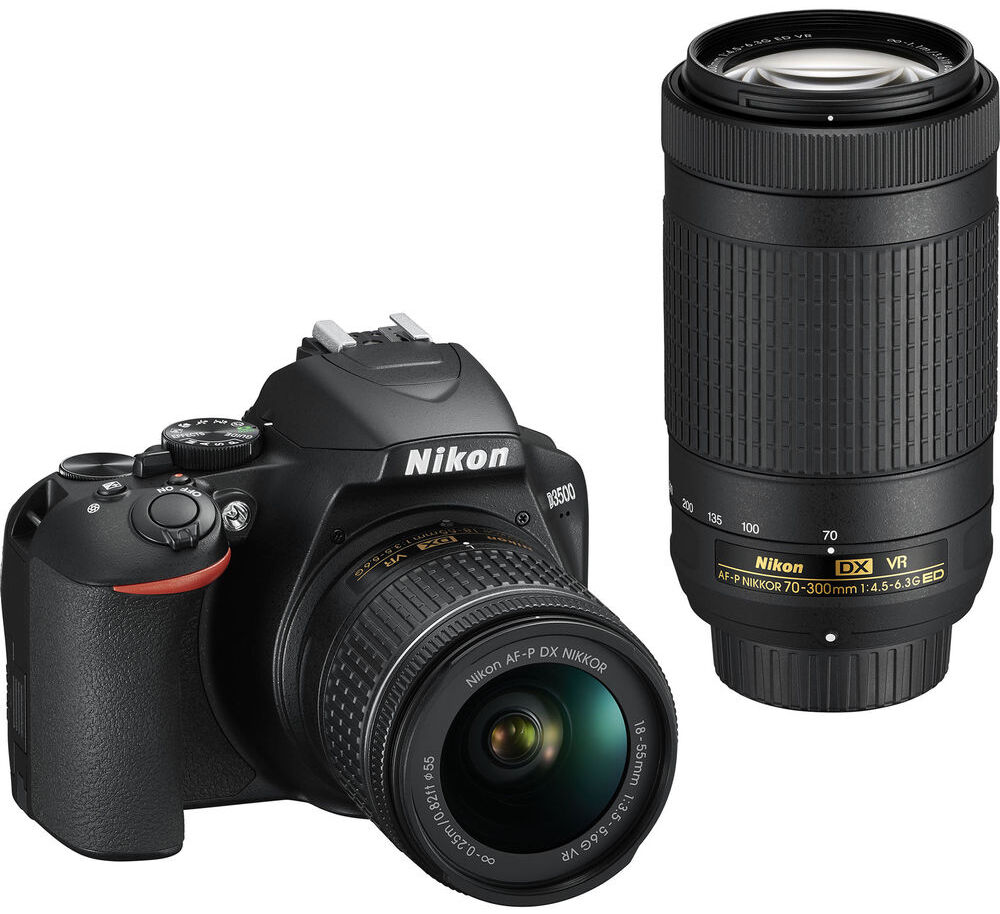 Nikon D3500 + 18-55mm AF-P VR G + 70-300mm AF-P VR G