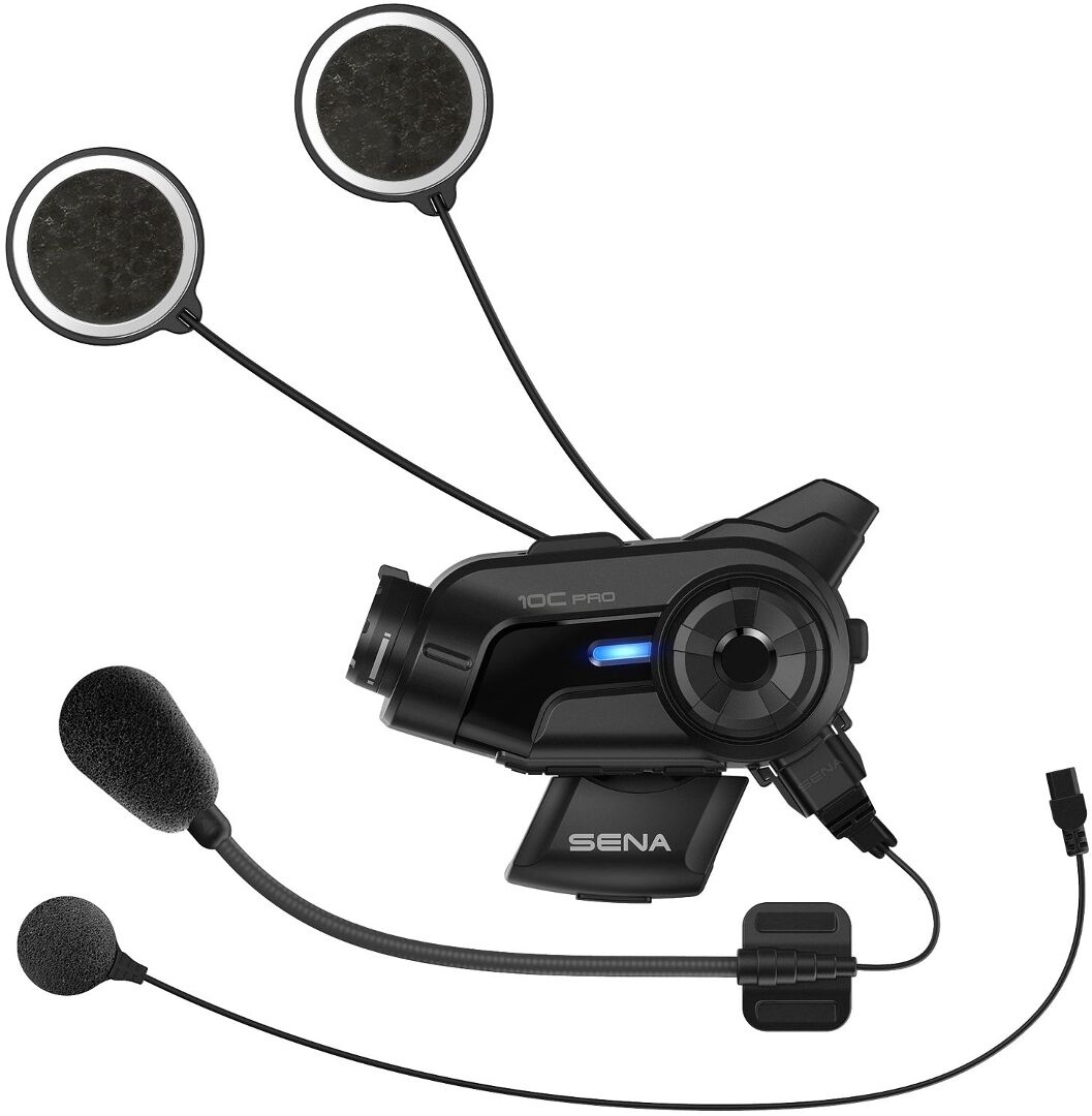 Sena 10C Pro Système de Communication Bluetooth et caméra d’Action Noir taille : unique taille