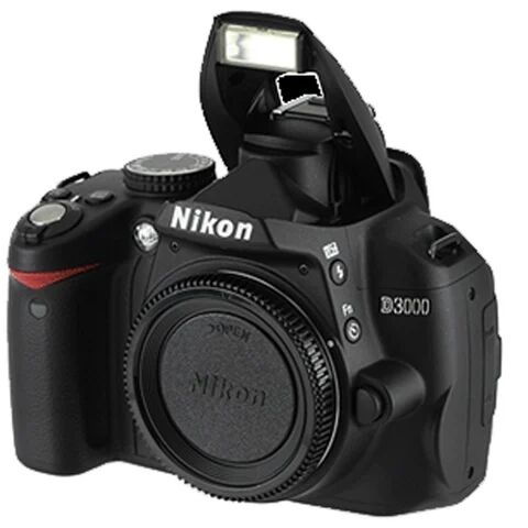 Refurbished: Nikon D3000 Body, B